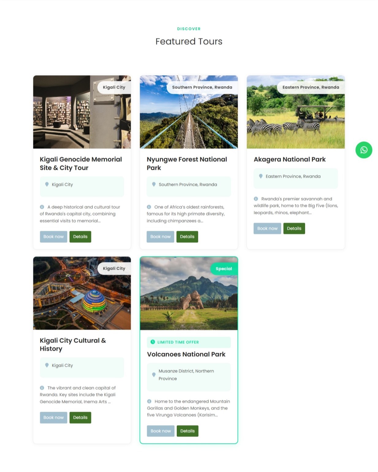 Rwanda K-Mountain: End-to-End Digital Platform for Car Rental & Tours